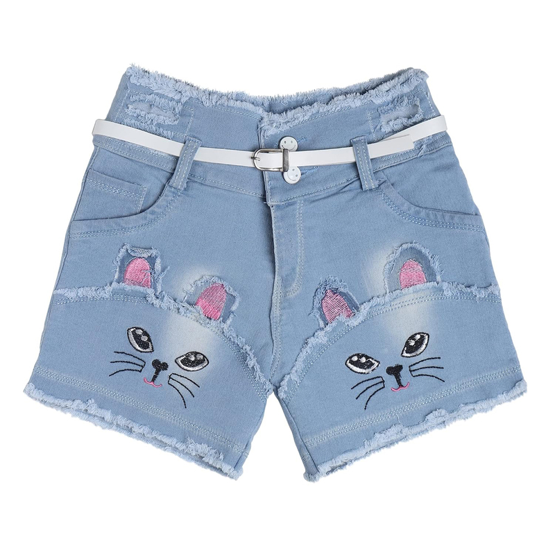 High Waist Denim Shorts Women Plus