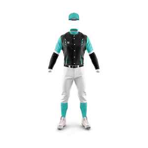 Conjunto de Jersey y Uniforme de Béisbol y Softbol Personalizable, Ropa Deportiva Transpirable Personalizada para Hombres, Mujeres, Jóvenes y Adultos - Product Image 5
