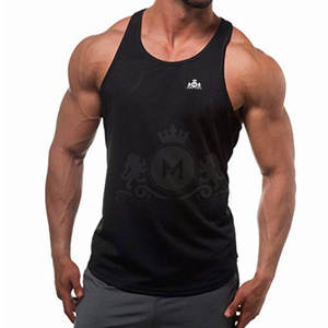 Meilleures ventes Débardeur de haute qualité pour hommes Haut de couleur unie solide et respirant de qualité supérieure pour hommes - Product Image 1