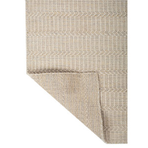 พรมขนสัตว์ทอมือ Abrash Ivory Flat Weaves สีพื้น ขนาด 9x12 ฟุต รูปทรงสี่เหลี่ยมผืนผ้า สำหรับบ้าน โถงทางเดิน ห้องนั่งเล่น และห้องนอน-ADWL-157 - Product Image 5