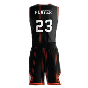 Uniforme de basket-ball pour hommes léger et respirant de haute qualité 100% conception personnalisée imprimé vêtements de sport de joueur d'équipe - Product Image 2