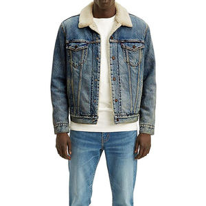 เสื้อแจ็คเก็ตยีนส์ผู้ชายแบบสบายๆ สไตล์สปอร์ต ลายพราง น้ำหนักเบา สำหรับฤดูหนาว ออกแบบโดยดีไซเนอร์ ผลิตจากโรงงานโดยตรง รับผลิตตามสั่ง - Product Image 1