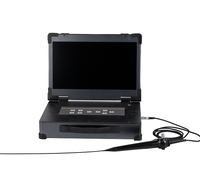 Vente chaude, fourniture professionnelle, système d'endoscopie vétérinaire, bronchoscope, appareil d'imagerie médicale flexible