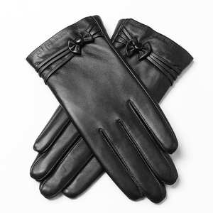 Wolson Industry Gants en cuir Fashion Gants en cuir de haute qualité en peau de mouton Fashion Gants en cuir New Design Comfortable Fashion Leather Glo - Product Image 2