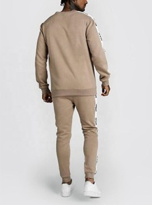 Top Customized 100% Cotton Baggy Fleece Oversized Hoodie Jogger Set Sweatsuits Unisex <b>Polyester</b> <b>Tracksuits</b> Men Sets - Product Image 2