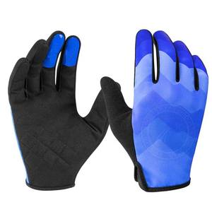 Gants de vélo de montagne de qualité supérieure, personnalisables, légers, à doigts complets, en polyester et coton, respirants, anti-UV - Product Image 3