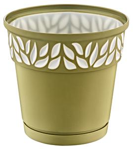 Maceta de Plástico Ligera y Duradera de 750 ml, Diseño Elegante con Recortes, Ecológica, para Uso en Interiores y Exteriores, para Hogar y Jardín - Product Image 5