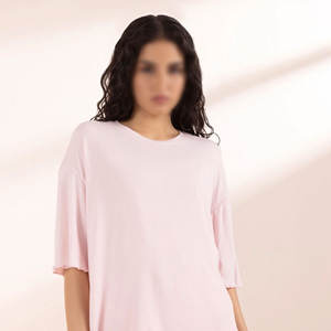Ensemble pyjama sexy pour femme, col en V, respirant, thermique, avec taille élastique, couleur unie, pour l'hiver 2026 - Product Image 3