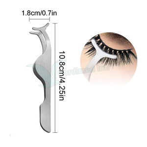 Pinces à cils de qualité supérieure, taille personnalisée, couleur unie, ensemble assorti, fabriquées en acier inoxydable, marque CARDIMED INTERNATIONAL, garantie 3 ans - Product Image 2