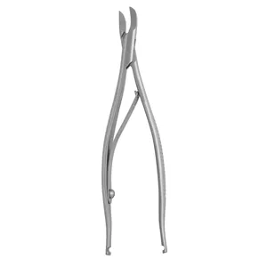 Pince chirurgicale Michel à double extrémité droite et dentée pour application/élimination, 5 pouces, en acier inoxydable - Product Image 1