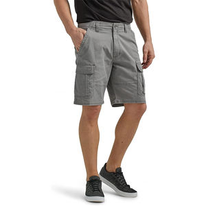 Shorts de course pour hommes en molleton de coton 100% en gros pantalons décontractés sur mesure Shorts pour hommes teints en plaine à motif solide - Product Image 1