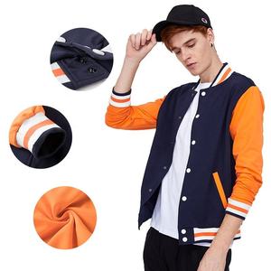 Veste universitaire pour homme avec logo poitrine brodé et design rétro - Product Image 2