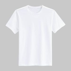 T-shirts à col rond de haute qualité pour hommes 180g Sport vêtements quotidiens écran en soie personnalisé entraînement de gymnastique pur coton t-shirt de conception personnalisée pour hommes - Product Image 2