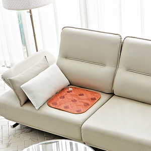 Premium <b>Electric</b> Ochre Infrared <b>Heating</b> <b>Pad</b> for Chair Sofa Household Car 7 Layer Safety System Low EMF Energy Efficient Warmth - Product Image 3