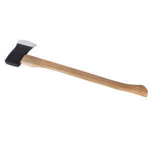 Pedidos a granel personalizados al por mayor, servicio OEM y ODM, hacha Industrial de acero damasco, mango de madera ergonómico, uso profesional en exteriores - Product Image 3