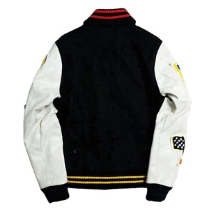 Chaqueta de béisbol de diseño personalizado para hombre y mujer, chaqueta informal de moda para jóvenes, diseño de logotipo de transferencia de calor, nuevo - Product Image 3