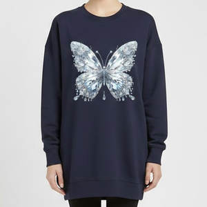 <b>Women</b> trendy oversized <b>sweatshirt</b> cozy loose fit warm soft fleece casual daily wear street style fashion essential - Product Image 3