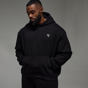 Sweat à capuche en coton surdimensionné personnalisé quantité minimale de commande disponible pour garçons avec impression de mode vêtements de printemps respirants - Product Image 1