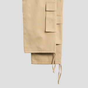 กางเกงคาร์โก้ของผู้ชายผู้หญิงออกแบบได้ตามต้องการน้ำหนักเบาผ้าใบดีไซน์มีหลายกระเป๋าเพื่อความสบายมีสไตล์สำหรับสวมใส่ทำงานกลางแจ้ง - Product Image 4