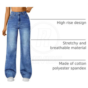 Modern <b>Women</b> Baggy <b>Jeans</b> Loose Fit <b>Women</b> Baggy <b>Jeans</b> Custom <b>Women</b> Baggy <b>Jeans</b> For Trendy Casual Outfits - Product Image 4