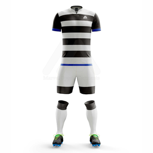 Qualité supérieure 100% Vêtements de football personnalisés Ensemble complet de kits de football directement du fabricant pakistanais - Product Image 5