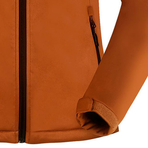 แจ็คเก็ตกันลมกันน้ำสำหรับผู้หญิง, เสื้อแจ็กเก็ตกันน้ำทนทานออกแบบมาสำหรับเดินป่าปีนเขาเล่นสกีตั้งแคมป์ - Product Image 4