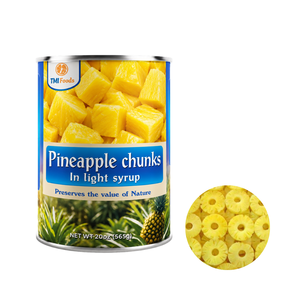 Piña en Trozos en Almíbar de Primera Calidad, Suministro de Fabricante Vietnamita, Precio Competitivo, Enlatada en Lata A10 - Product Image 1