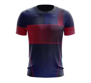 Camiseta con logotipo de impresión Digital personalizada de poliéster 100%, camiseta transpirable de talla grande para correr, Camiseta deportiva por sublimación - Product Image 3