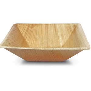 Comprar ahora Cuencos de pirámide de hoja de palma Areca Vajilla desechable compostable biodegradable ecológica para fiestas de catering - Product Image 1