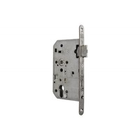 Serrure de porte NEMEF OMEGA B20 1769/01P, 72/65/20 droite, INOX