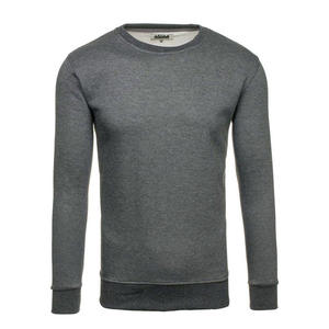 Sudadera gruesa para hombre al por mayor con etiqueta personalizada cuello redondo estilo casual ideal para ropa promocional - Product Image 6