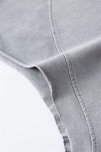 Custom High Quality Gym Wear Blank Sleeveless T-Shirt Cotton Tank <b>Top</b> Custom Logo <b>Distressed</b> Singlets for Men - Product Image 5