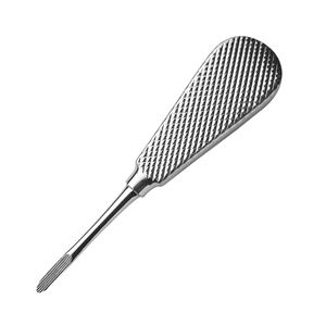 Élévateur dentaire luxuriant pour racines, droit et courbé, outils chirurgicaux pour retirer les tissus osseux dentaires par SurgiRight Instruments - Product Image 3