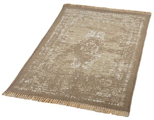 Factory Wholesale Eco-Friendly Printed 100% Cotton Handwoven Dhurrie <b>Rug</b> Best Price Plain Style Living Room Washable Door Mats - Product Image 5