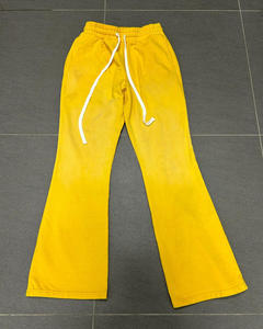 Nouveau pantalon ample personnalisé pour hommes 100% coton pantalon Vintage poids lourd lavé pantalon français éponge sueur grande taille hommes pantalons - Product Image 2