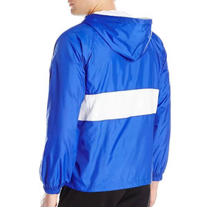 Veste coupe-vent en nylon de qualité supérieure, imperméable, légère, fermeture éclair intégrale, veste décontractée pour l'extérieur, logo personnalisé - Product Image 2