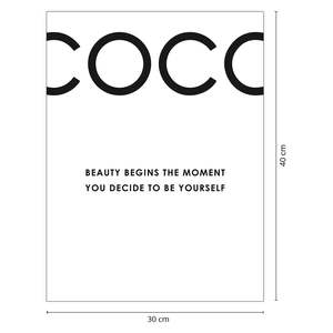 Impresión Artística Minimalista en Papel Coco, Momento Catóplice de la Belleza, Momento Cautivador Desde el Instante en que lo Desvelas! - Product Image 4