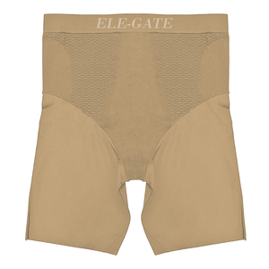 Women's High-Waisted <b>Butt</b>-Lifting Shapewear Shorts Jersey Fabric Firm Control Waist Shaper Panty Hooks Decoration for Postpartum - Product Image 4