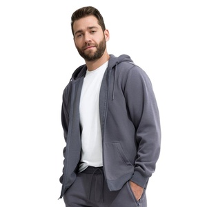 Survêtements à capuche personnalisés, survêtement casual, jogger, ensemble de pantalons de survêtement pour hommes, survêtement avec fermeture éclair, ensemble de jogging pour hommes - Product Image 2