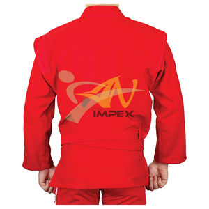 Jui Jitsu Uniform Sambo Uniform with 100% Cotton 450GSM Fabric Custom <b>Log</b> Martial Arts Karate Clothing - Product Image 3