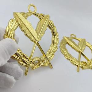 Fabrication en gros Bijou de collier maçonnique Bijou de franc-maçon plaqué or Grand Lodge Master - Product Image 2