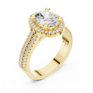 10K Colo Moissanite แหวนสำหรับงานแต่งงาน - Product Image 6