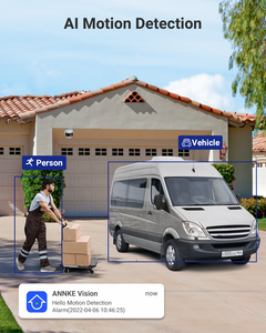 Annke fcd600 6MP ống kính kép 180 độ toàn cảnh tháp pháo ai PoE ip <span class=keywords><strong>camera</strong></span> hai chiều âm thanh thông minh lai ánh sáng IP67 mạng Máy ảnh - Product Image 4