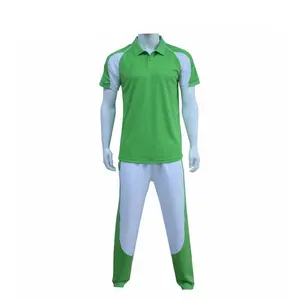Profesyonel kriket eğitimi nefes kriket pantolon ve formaları setleri özel tasarımlar spor kriket üniforma setleri