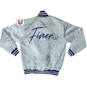 Chaqueta universitaria personalizada Zeta Phi Beta, ropa de hermandad, cresta bordada de satén transpirable de alta calidad y letras más finas para mujer - Product Image 2