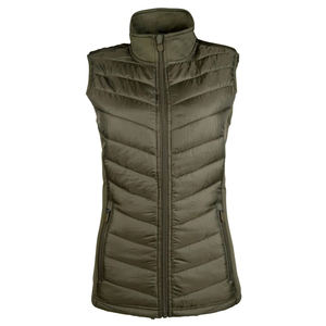 Professional Women's Padded Riding <b>Vest</b> | High-Collar <b>Thermal</b> Gilet for Winter Sports | Factory Direct OEM - Product Image 2