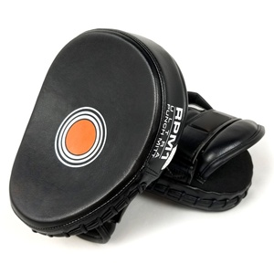 Mitones de boxeo objetivo de cuero de entrenamiento profesional de alta calidad último diseño almohadillas de enfoque curvas directo de fábrica de alta resistencia - Product Image 5