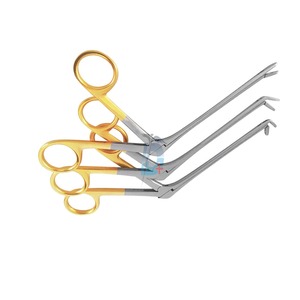 Juego de pinzas nasales manuales Weil Blakesley, 140mm, cirugía Fess, juego de instrumentos de acero de 3 piezas, recto/45/90 grados - Product Image 2