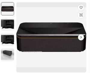 โปรเจคเตอร์โฮมเธียเตอร์เลเซอร์ระยะฉายสั้นพิเศษ STOCK QS100 4K- QS1004K LUMENS PRO-UHD - Product Image 1