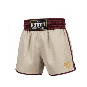 กางเกงมวยไทยมืออาชีพ ผ้าซาติน สำหรับแข่งขันและฝึกซ้อม  MMA คิกบ็อกซิ่ง ขายส่ง แบบสั่งทำพิเศษ สำหรับผู้ใหญ่ ทั้งชายและหญิง - Product Image 2